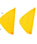 Yellow Popcorn Ceiling Scraper Replacement Blades Pack Of 4 For Popcorn Ceiling Removal Tool, Durable, DIY friendly