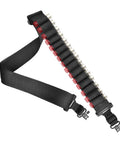 Two Point Shotgun Sling With 15 Round 12 Gauge Shell Holder Go To Accessory For Quick Access Ammo During Hunting And Outdoor Adventures Built For Field Use shown fully extended