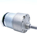 DC 12V Reduction Gear Motor Featuring Optical Encoder For Dead On Precision Tuning And 20 To 1 Ratio Rock Solid Build for DIY projects.
