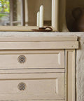 Drawer with Antique Bronze Round Ring Drawer Pulls Set Of 8 Including Screws For Dresser Wardrobe Closet Bedroom Furniture Decoration