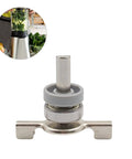 2 Pack Drum Assembly Replacement for Bread Machines 1.5L and 2.0L, metal mixer shaft and bearing
