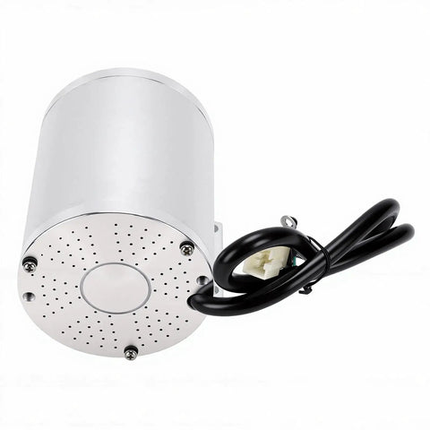 Electric Brushless DC Motor Kit 48V 2000W With Controller Display For Go Karts, Motorcycles, And Scooters, Real Time Speed Readout
