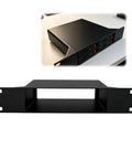 Kickstart Your Server Rig With This Solid 10 Inch Rack Mount Ssd Jbod Enclosure showing a black metal design with 5.25 bay compatibility.