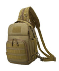 Camouflage Oxford Cloth Outdoor Fishing Backpack With Large Capacity Tactical Hiking Daypack for men women and boys