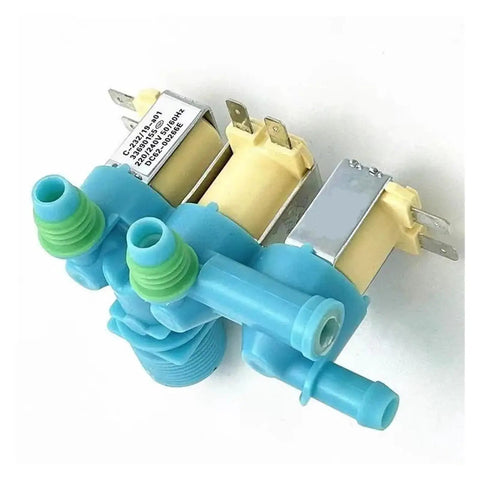 Compatible For Samsung DC62-00266E XQB140-D88S Valve Body With Fully Encapsulated Solenoid Coil Protection One-Piece Molded Structure To Prevent Water Leaks And Resist Cracks From Minor Impacts For Reliable Performance