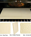 Grab This Heavy Duty 14 By 16 Inch Rectangular Cordierite Pizza Stone For Oven Bbq And Grill With Exclusive Patented Heat Spiral