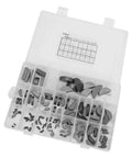 135 Pcs Woodruff Key Set With 21 Types For Flywheel Pulley And Crank Shafts All In One Assortment Kit in storage box