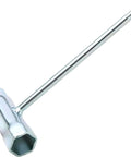 Two Pack Torx T Wrench 19mm By 13mm Three Quarter Inch By Half Inch Heavy Duty Torx Tool Set stainless steel angle view.