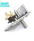12V 30RPM DC Worm Gear Motor JGY370 All Metal Gears Self Locking Turbine Reducer With High Torque 6kgcm Durable Aluminum Housing