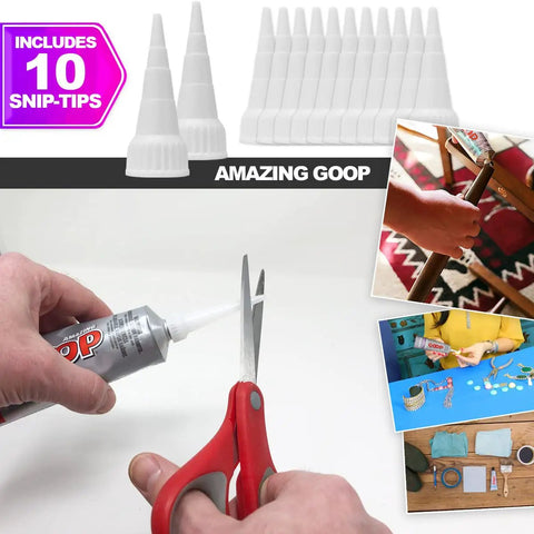 All Purpose Glue 3.7oz Clear Bundle With Snip Tip Applicators And Spreader Tools For Heavy Duty Bonds On Any Surface Waterproof