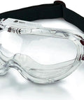 Clear Protective Lab Safety Goggles For Chemistry And Work Anti Fog Splash Resistant Eye Gear With Indirect Vent ANSI 287.1 Approved For Men And Women