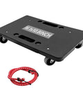 Heavy Duty Furniture Mover Dolly With Wheels 16 Inch Flat Cart Interlocking Design Black Holds Up To 440 Lbs for moving furniture