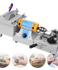 Beast 750W Jewelry Polishing Buffer Bench Lathe 3 In 1 Grinder Kit with lapidary saw, compact design for DIY jewelry making