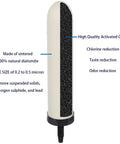 4 Pack 7 Inch Replacement Ceramic Filter Candles With Activated Carbon For Countertop Gravity Water Filter Systems And Household Water Coolers Reducing Chlorine Taste And Odor shown with material and features