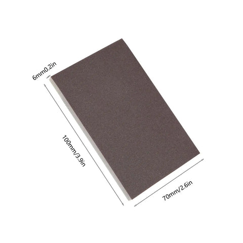 Fresh 10 Pack Self Stick Sponge Sandpaper For Wood And Crafts With Grits 120 180 And 240, sponge sandpaper sheet, dimensions 100mm x 70mm.