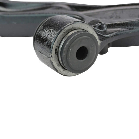 Close-up of lower control arm with bushing, part of Beefed Up Front Steering And Suspension Kit for 2010-2012 Taurus MKS