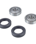 Wheel Bearing Seal Kit 25-1002 For Harley Replacement Dual Lip Seals With Stainless Garter Springs ABEC 3 High Speed Bearings