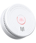 Hassle Free Smoke Detector Designed With Adaptive Sensing To Slash Nuisance Alerts While Delivering Dependable Household Fire Protection Runs Smooth On A Single Nine Volt Battery Offers Quick Easy Wall Install view with test silence button.