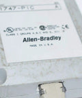 Close-up of 1747-PIC Interface Converter 24 V DC Personal Computer Interface Card for PLC Systems with label and connector.