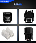 Connectors and plugs from the Muzzler Harness Disable Kit for 3.5L V6 VCM Engines to quiet noise, eliminate shudder, smoother ride.
