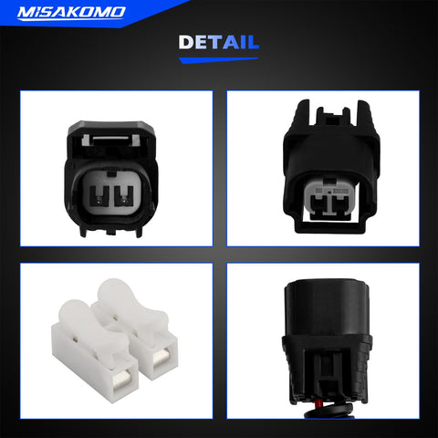 Connectors and plugs from the Muzzler Harness Disable Kit for 3.5L V6 VCM Engines to quiet noise, eliminate shudder, smoother ride.