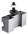 Accusize BXA turning and facing tool holder for 5/8 in tools, quick-change, style 1, front view