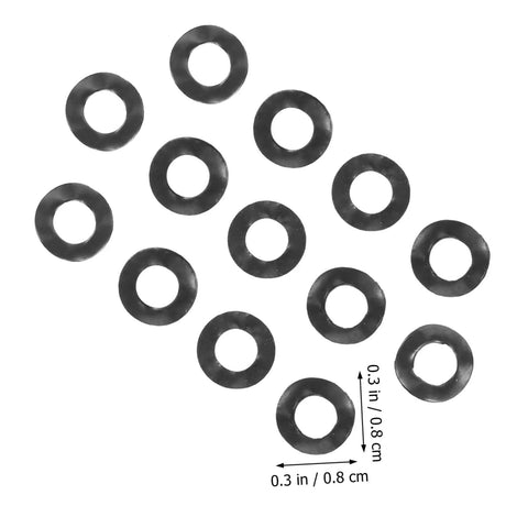 Spring Wave Washer Gasket Assortment Kit 500 Steel Wave Washers for Automotive and Home Use Replacements in Tight Spaces Heavy Duty Thrust Load Washers for Conventional Springs Durable Easy To Install Set, 0.3 in steel washers