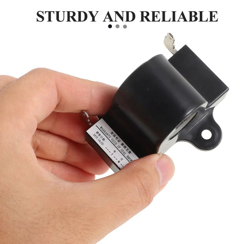 Inductive Throttle Sensor For Electric Golf Cart Upgrade, Accelerator Replacement held by hand, black metal and plastic build
