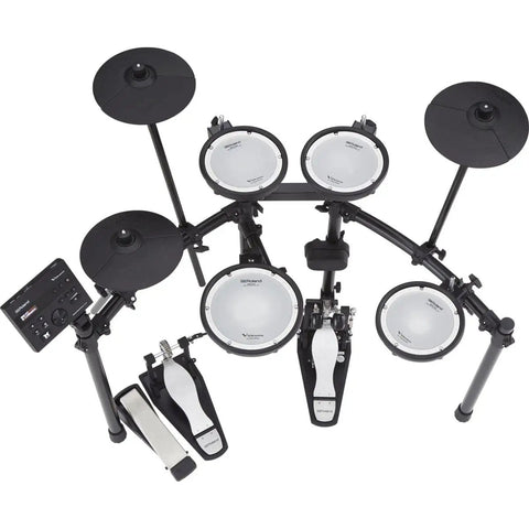 Compact Electronic Drum Kit With Dual-Ply Mesh Pads For A Realistic Feel And Expressive Play, Bluetooth Audio And MIDI, overview image