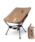 Tigerblade Camping Chair Lightweight Folding Backpacking Chair For Hiking Ultralight Portable shown with carry bag