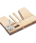 Wooden Mooring Tool For Sailing Model Ships Lightweight Chic DIY Ship Kit Accessory With Scale Display Compact Fixed Tool
