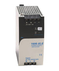 Rock Solid PLC Power Supply 1606Xlednet3 view showing compact design, input/output terminals, and voltage specs for industrial automation.