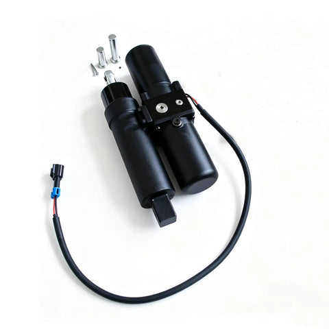 Built Tough Cutting Unit Lift Actuator 12V Dc Hydraulic Linear Drive OEM replacement for John Deere 7500A, 7700A, 8700A mowers.