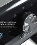 Top Tier Espresso Machine With Built In Conical Burr Grinder And Thirty Adjustable Levels Twenty Bar High Pressure Pump PID Heat Control quick steam knob for easy milk frothing.