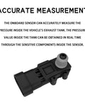 Black 3-pin sensor from Fuel Tank Pressure Sensor And Evap Pressure Sensor Replacement Kit For Delphi III Vehicles