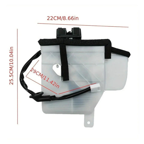 Built Tough Rear Gate Hatch Latch Replacement Fits Toyota 4Runner 2003 2009 Tailgate Lock Actuator Assembly with measurements