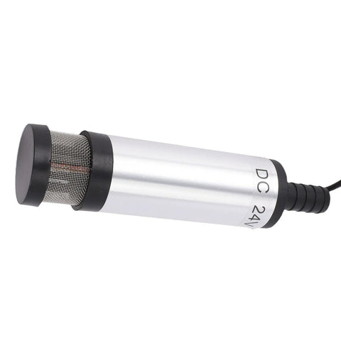 Stainless Steel Derv Fuel Transfer Pump 24V DC Electric Submersible For Water Oil Refueling Marine Farm Workshop With Extended Filter Screen For Clean Liquid Output Quick And Reliable Performance