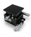 Motorized Rotary Positioning Stage XYZ80-R High Precision Electric Rotary Platform with worm-gear drive, black metallic finish