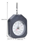 Double Needle Dial Tension Meter Grams Force Tensiometer For DIY And Machine Shop, Portable Plastic Gauge For Accurate Spring Load Testing, Valve Micro Switch And Electronic Component Diagnostics, 89mm x 47mm x 25mm