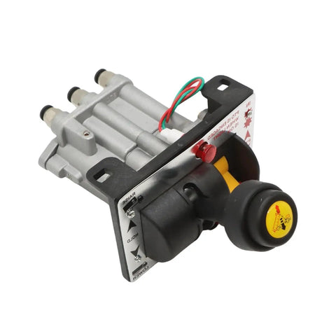 PTO Hoist Control Valve Kit With Dual Pneumatic Valves And Kickout For Beefed-Up Heavy Duty Hydraulic Tippers And Dump Trailers Direct Replacement For 328388-79X 329358X K90 Compatible With Apsco And Major PTO Hoist Systems