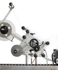 Automatic Horizontal Labeling Machine For Small Vials Bottles And Tubes Featuring Touch Screen Interface and Zero Hassle Automatic Functions.