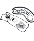 Timing Belt Water Pump Kit With Valve Cover Gasket Compatible With Honda Civic 1.7L D17A1 Years 2001 2005 Complete Engine Repair Set