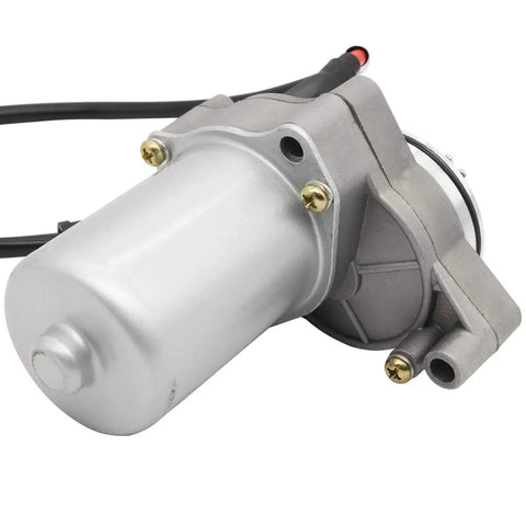 Universal 3 Bolt Electric Starter Motor for 50cc through 125cc dirt bikes, pit bikes, ATVs, go-karts; 12 tooth clockwise, easy install
