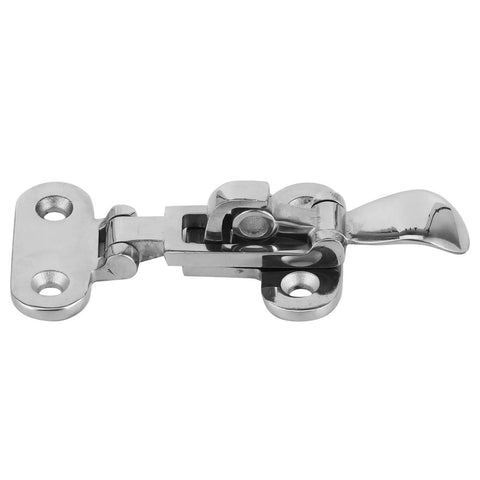 Marine Grade 316 Stainless Steel Toggle Clamp Latch for Boat RV Truck Campers, Anti Rattle Door Catch That Holds Tight