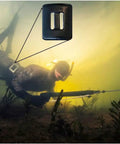 Underwater diver using Dive Belt With Coated Lead Weights And Nylon Belt With Metal Quick Release Buckle For Scuba And Free Diving