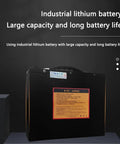 Industrial lithium battery with large capacity and long battery life, designed for heavy-duty use in equipment.