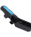 Handheld Electric Wire Stripper Tool Portable Electrical Cable Insulation Remover Slitting Blade ABS Grip close-up view.