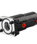 Air Shift Cylinder For C Series Dump Pumps Direct Replacement For Hydraulic PTO Air Control, shown in heavy-duty aluminum build.