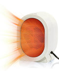 Cozy Yet Powerful 400W Space Heater For Desk And Office Use With Fast Two Second Heat Two Speed Settings Overheat Protection