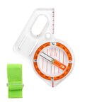 Thumb Compass For Hiking And Map Reading With Quick Return Needle And Crystal Clear Scale Flexible Finger Strap Go To Trail Ready Lightweight Navigation Tool For Outdoor Camping And Backpacking on white background
